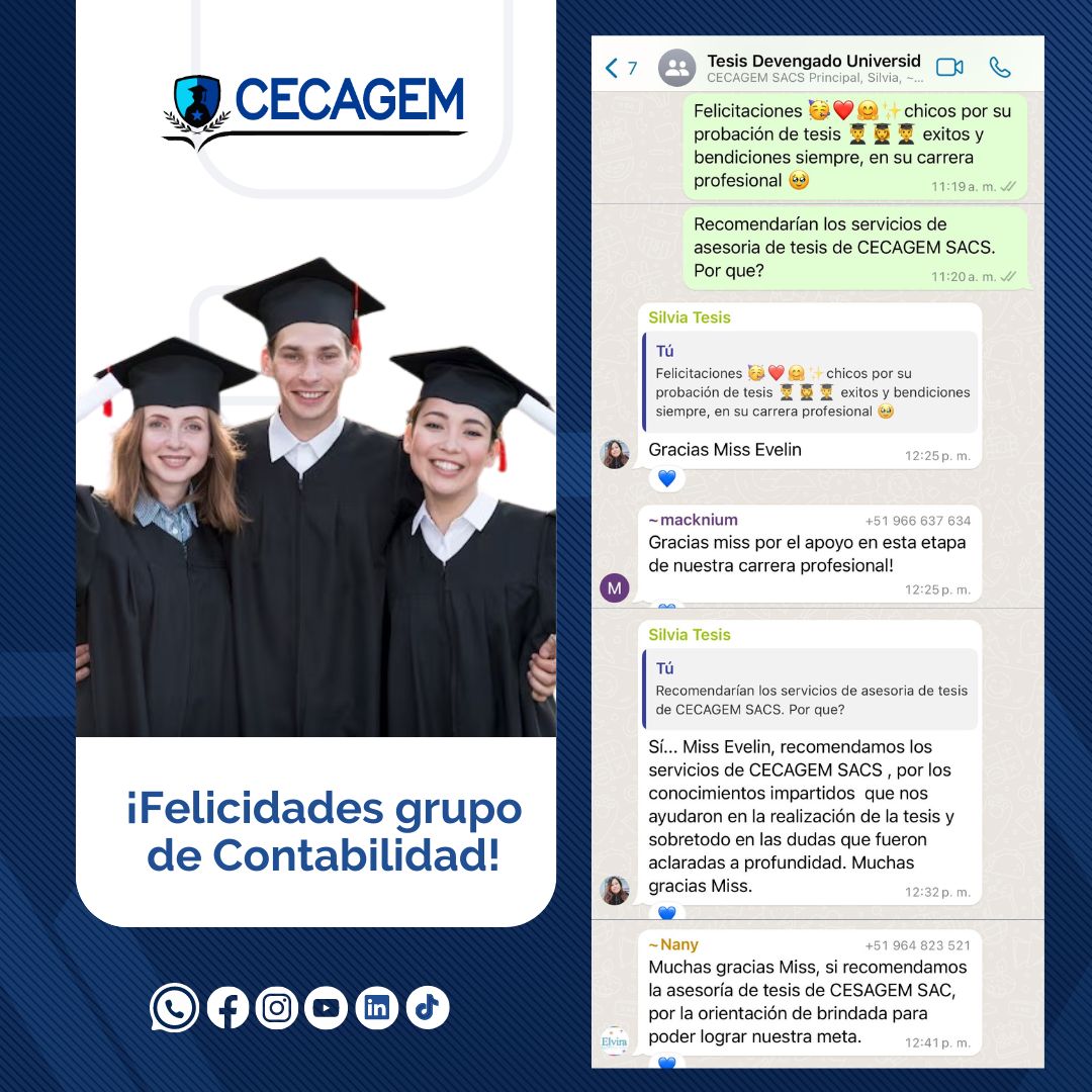 GRUPO DE ESTUDIANTES DE: